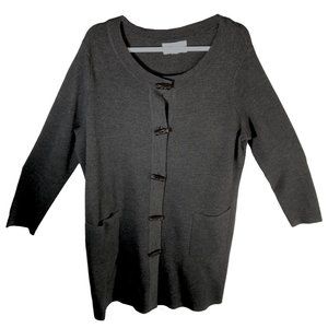 Ellen Tracy Sweater Dress Cardigan Ladies Sz XL